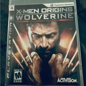 PS3 Wolverine Origins Uncaged Edition